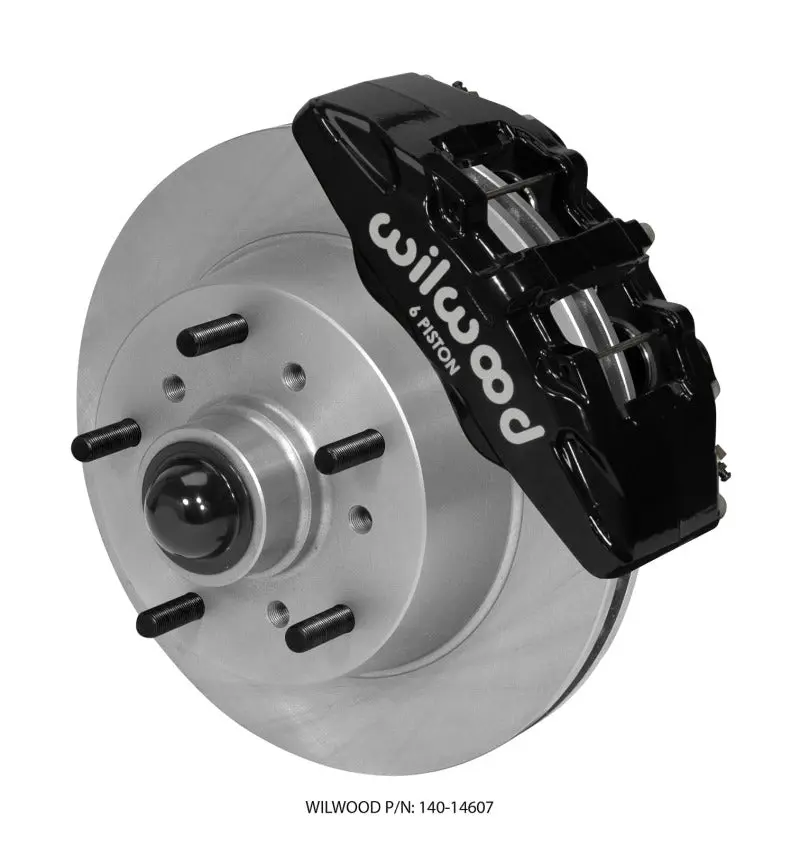 Wilwood Dynapro 6 Front Kit 11.75 Rotor Black 57 67 Ford F100