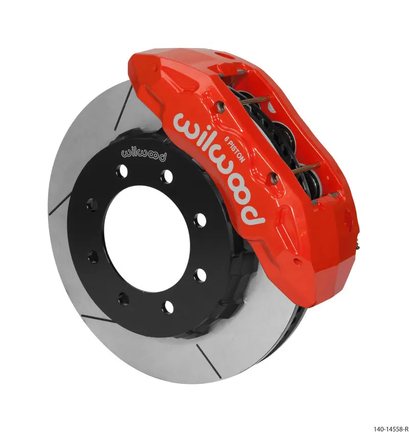 Wilwood TX6R Front Kit 15.00in Red 13 17 Ford F 250 F 350 4WD