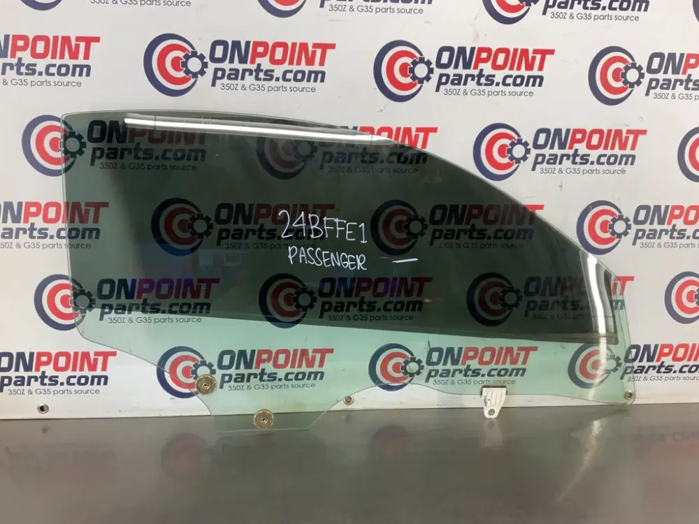 2005 Infiniti G35 Coupe Passenger Right Door Colored Window Glass OEM 24BFFE1