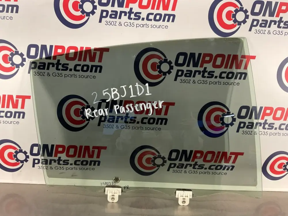 2006 Infiniti G35 Sedan Passenger Rear Toned Door Window Glass OEM 25BJ1D1