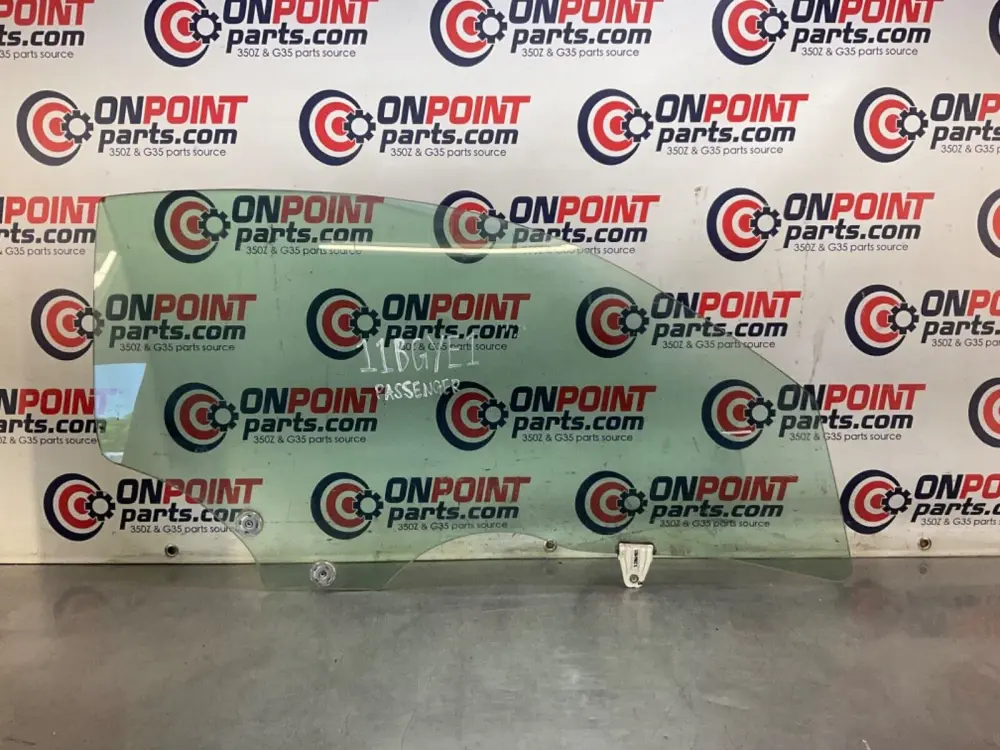 2007 Infiniti V35 G35 Passenger Right Window Glass OEM 11BGYE1