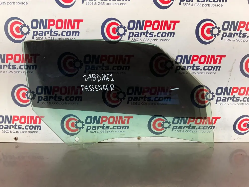 2012 Nissan 370Z Passenger Right Colored Window Glass OEM 24BDME1