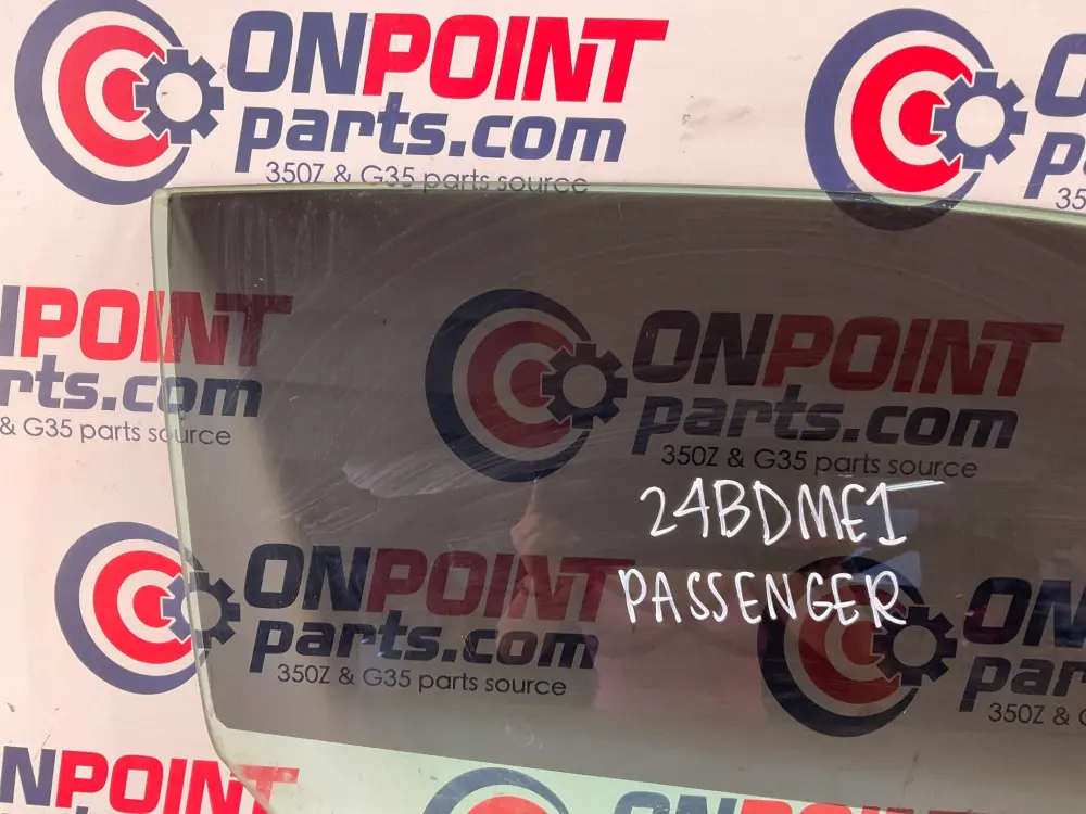 2012 Nissan 370Z Passenger Right Colored Window Glass OEM 24BDME1