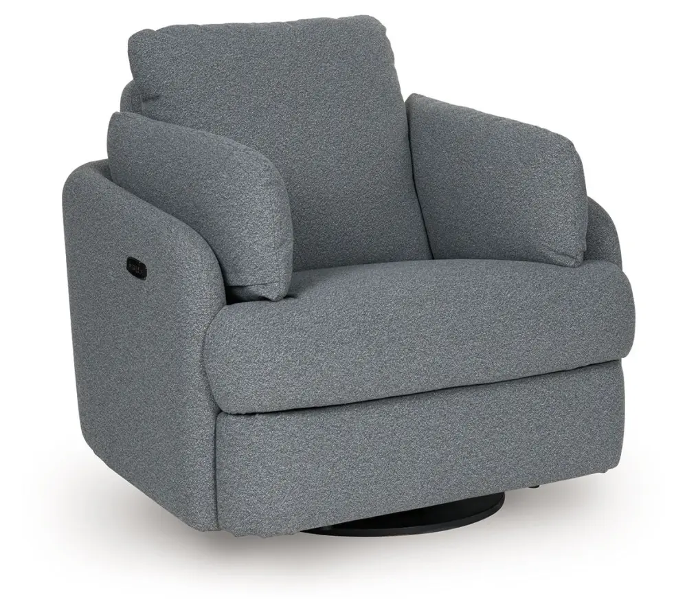 Alainmont Next-Gen Nuvella - Turn Power Recliner Espresso