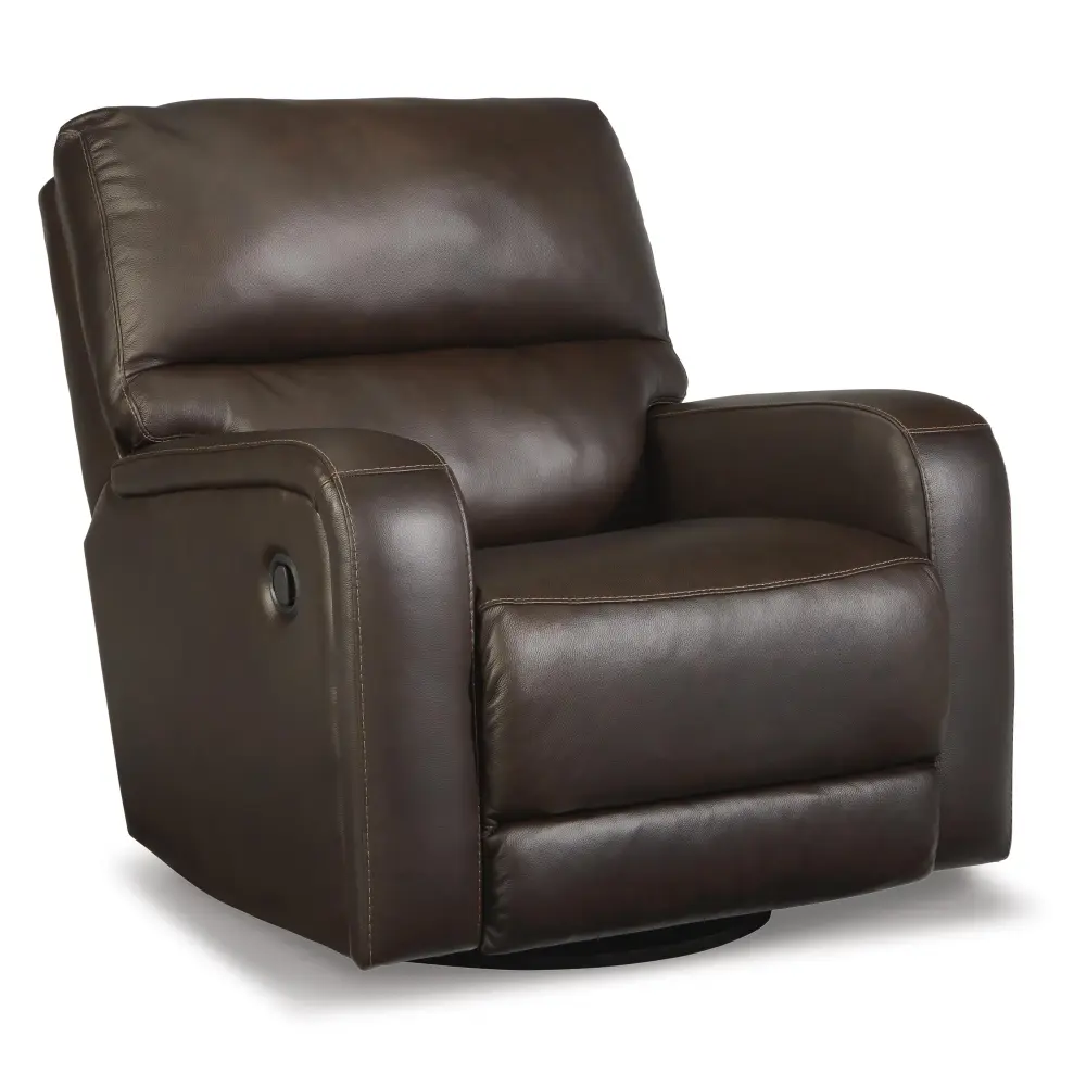 Diamond Today's Furniture Exclusive Design Emberla Swivel Glider Leather Match Recliner U4480561