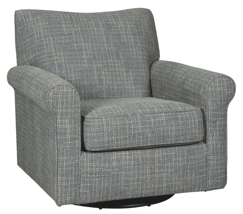 RV Wall Renley - Spin Glider Accent Chair - Ash