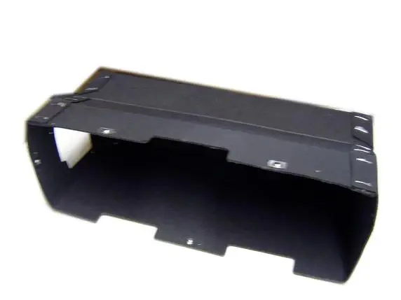 Center Console Glove Box Liner w/Fuse Box Hole, OE Style, 1966-77 Ford Bronco