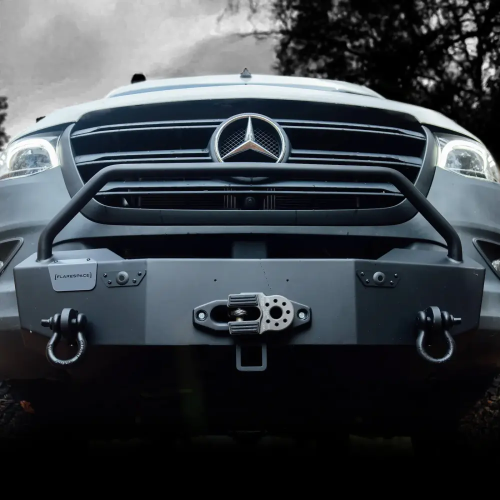 nVader Sprinter Brush Guard Powder Coated Steel