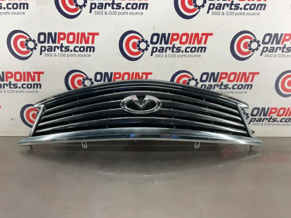 2013 Infiniti G37 Sedan Front Bumper Upper Grille Emblem 62310 OEM 12BCGE2