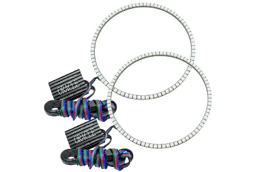 HID Xenon Jeep Wrangler JL & Gladiator JT Oracle LED Headlight Surface Fix Kit, Colorshift w/ No Controller