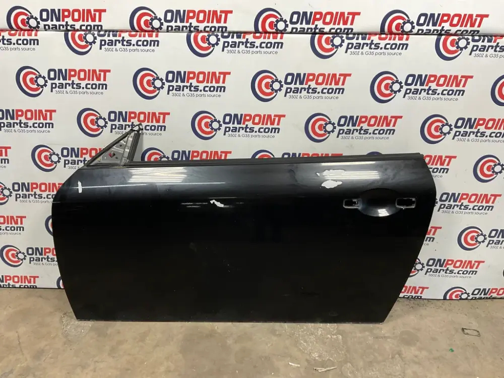 03-07 Infiniti G35 Coupe Driver Left Door Shell Onyx H0100AM8MM OEM 24BFFE1