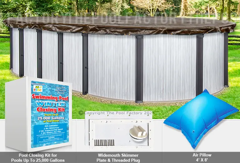 14'x20' Oval Super Robust XXtreme Closing Package (Widemouth Plate)