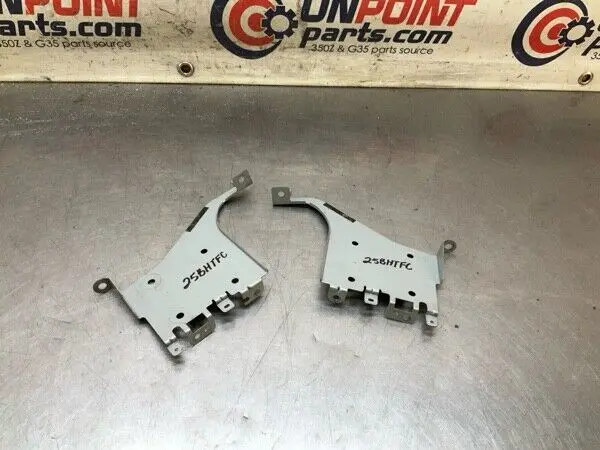 2005 Nissan Z33 350Z Front Double Din Radio Stereo Position Brackets Oem 25Bhtfc