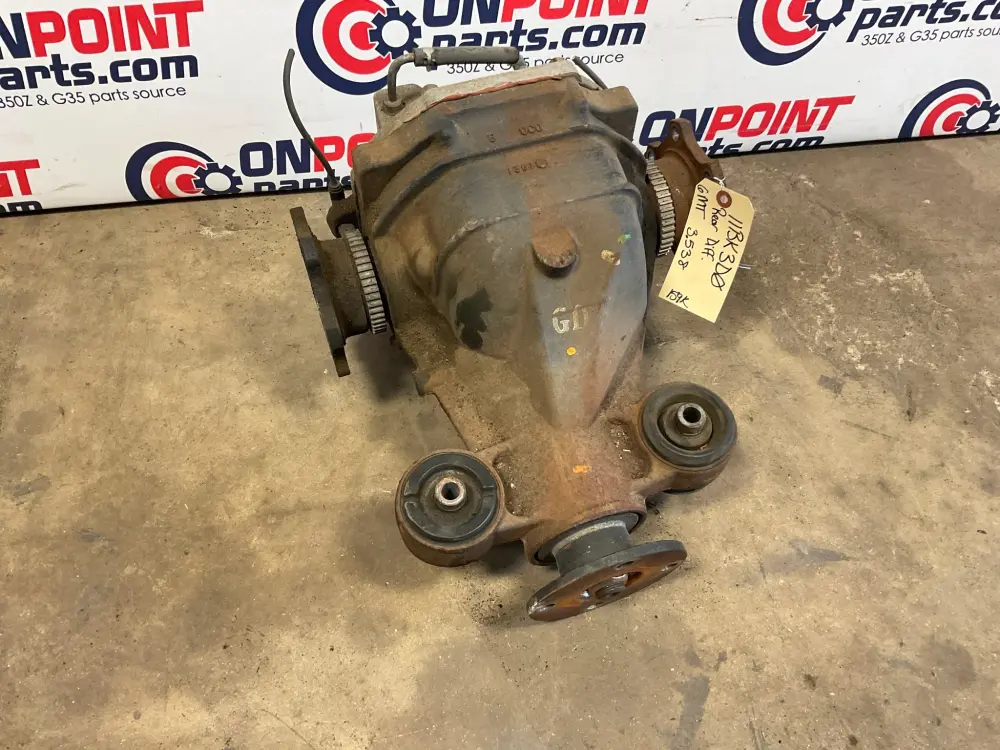 2006 Infiniti G35 Rear Differential VLSD 6MT Traditional 3.538 159k OEM 11BK3D0