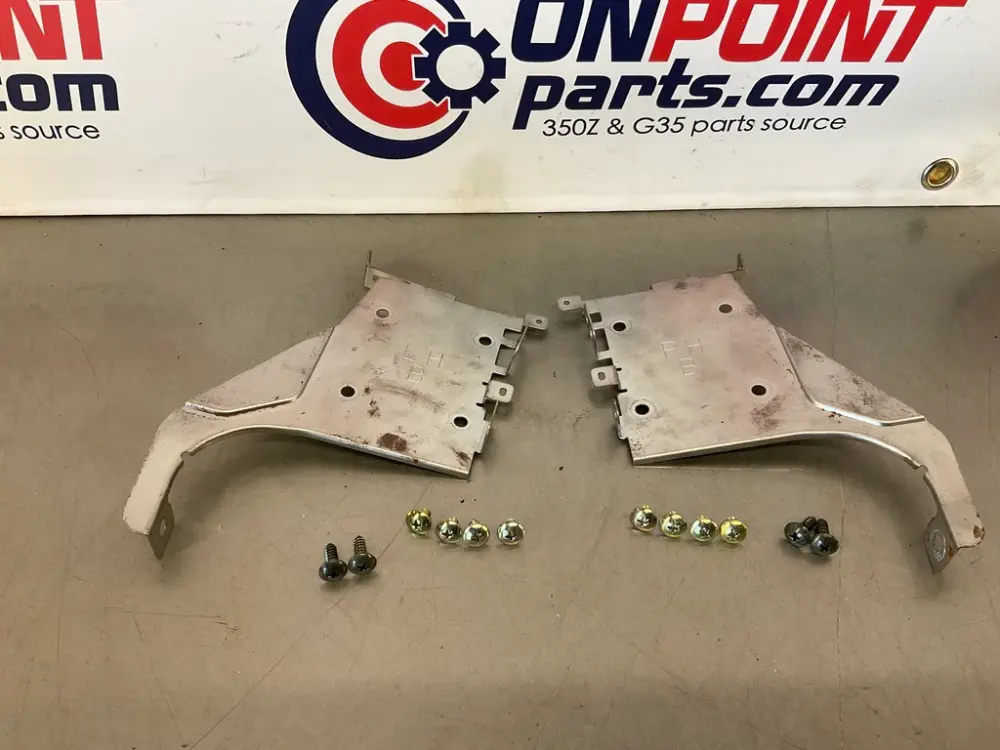 2006 Nissan 350Z Double DIN Stereo Secure Bracket and Hardware OEM 21BJFDC