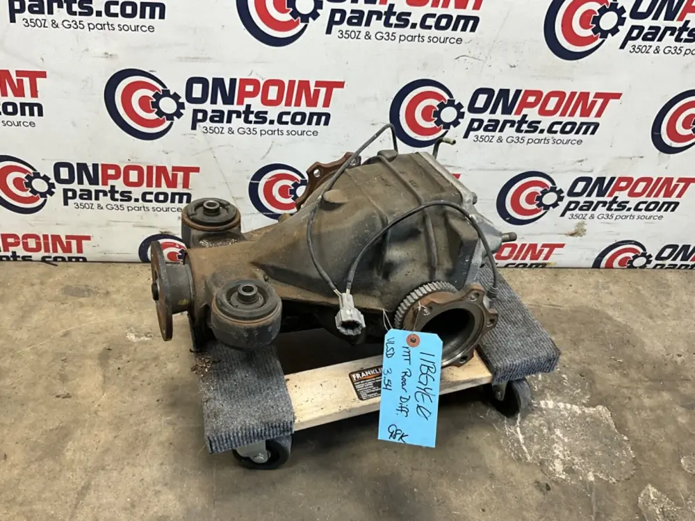 2007 Infiniti V35 G35 Traditional Rear VLSD Differential 3.54 98k OEM 11BGYE0