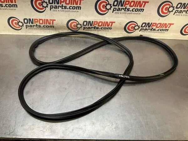 2008 Nissan Z33 350Z Rear Coupe Interior Hatch Weatherstrip Seal Oem 21Bljfc