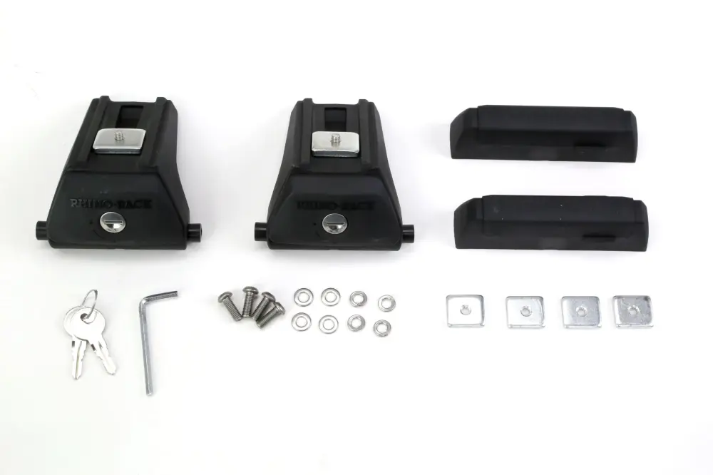 Jeep Wrangler JL & JK 4-Door Rhino Rack Quick Install Leg (x2) | RLT600H