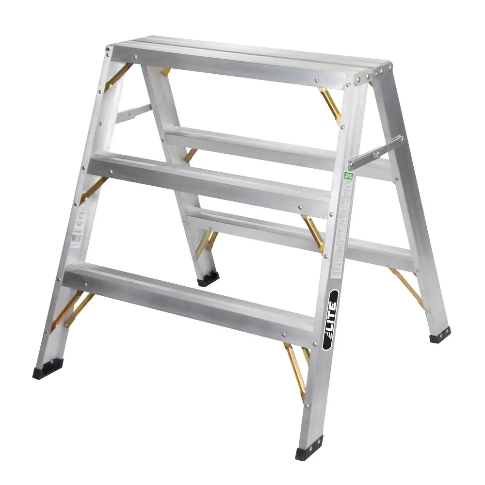 LITE Heavy-Duty Aircraft-grade Stepladder / Sawhorse, 3' (Grade 1)
