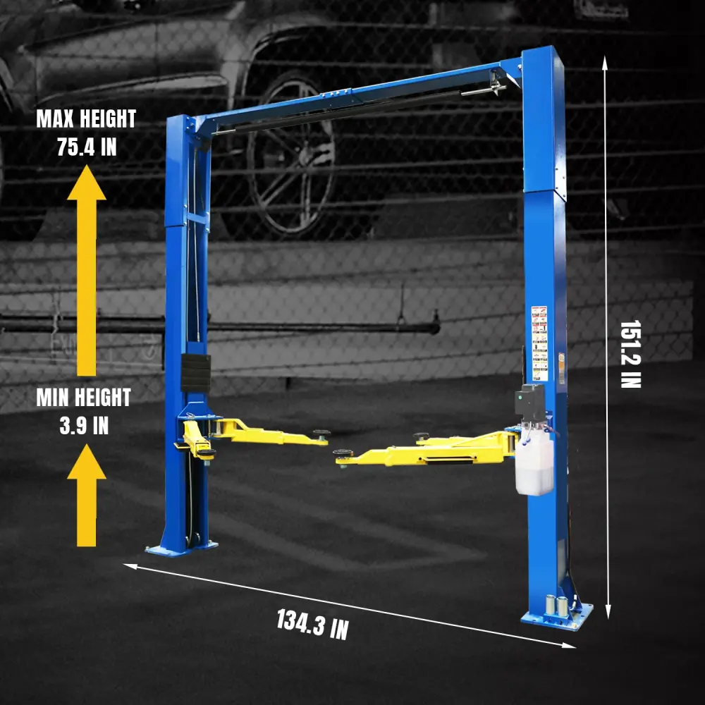 TCE 10,000 LBs 2 Post Car Lift (USA STOCK)
