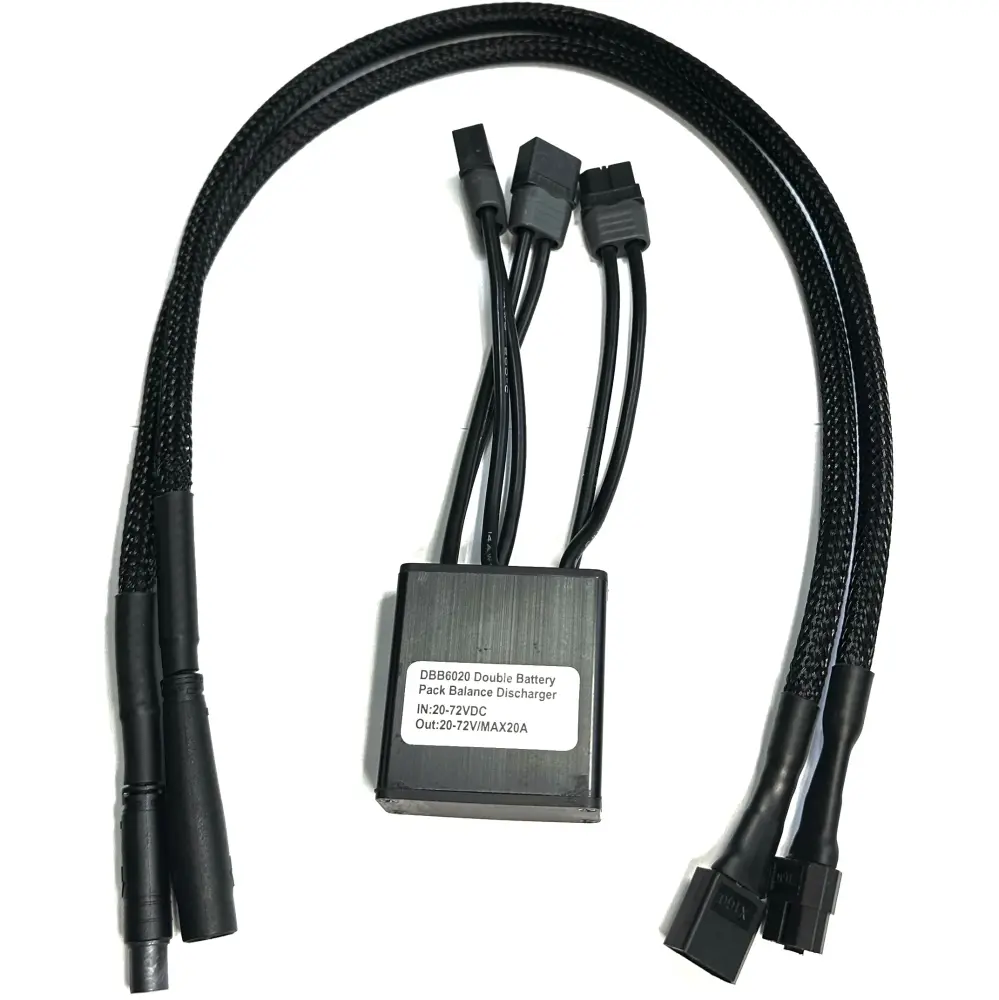 20A Dual Battery Discharge Balancer Kit (Z2095 2-Pin to XT60 Cables)