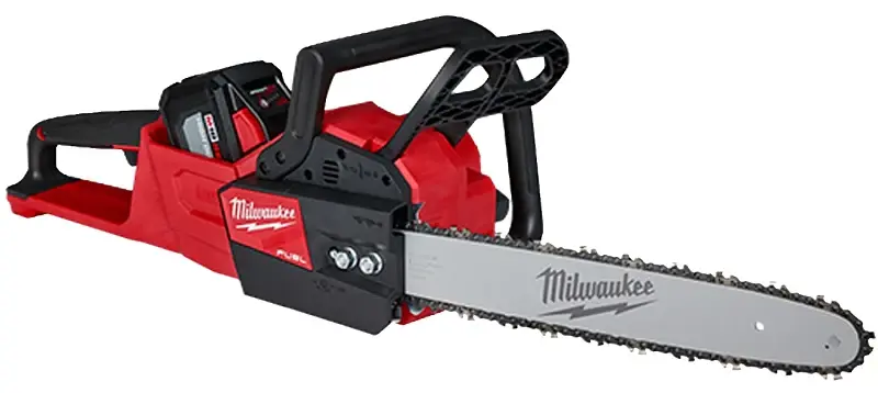 Milwaukee 2727-21HD Chainsaw Kit, Battery Included, 12 Ah, 18 V, Lithium-Ion, 6 Cutting Capacity, 16 L Bar