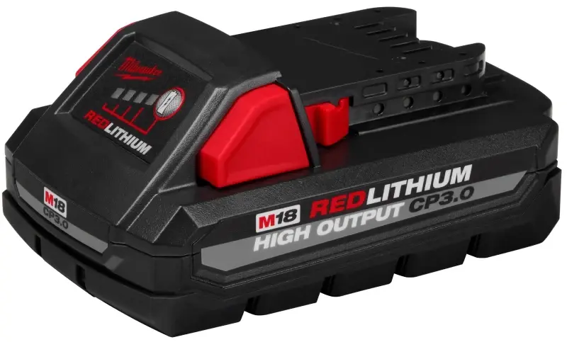 Milwaukee M18 REDLITHIUM HIGH OUTPUT 48-11-1835 Lithium-ion Battery, 18 V Battery, 3 Ah