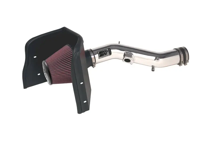 2005-11 Toyota Tacoma K&N Filters 77 Series High-Flow Cold Air Intake System aluminium Tube)