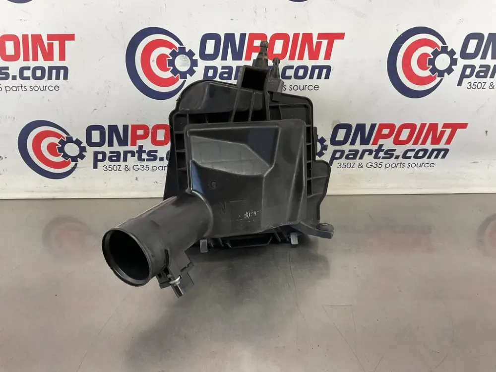 2007 Nissan 350Z Driver Left Air Intake Filter Box Mass Air Flow MAF OEM 21BBPD3