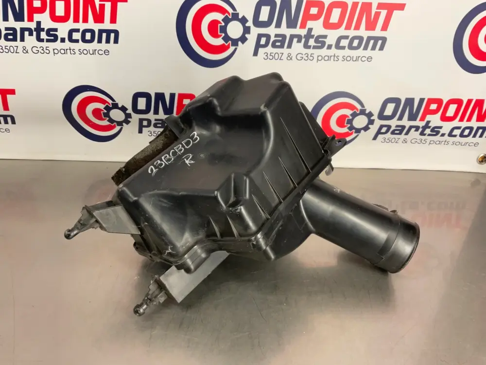 2012 Infiniti G37 Passenger Right Air Intake Filter Box MAF OEM 23BCBD3
