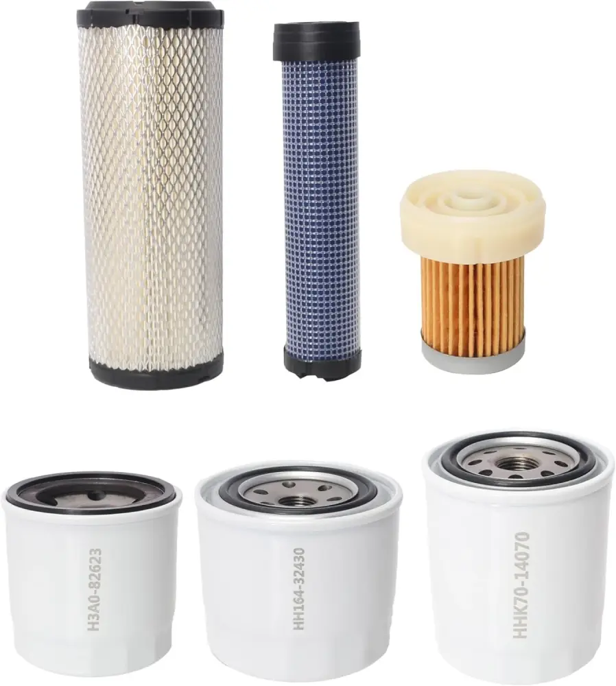 Filter Kit Kubota Tractor L2800 L3200 L3400 L3700SU L3800 (HST)