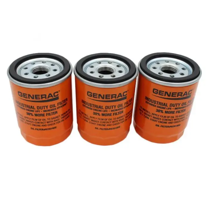 Generac 0K06950SRV True OEM 90mm Oil Filters 3 PK