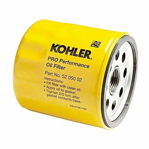 Kohler Part Number 52 050 02-B Legitimate Oil Filter STD Pack (Bulk)