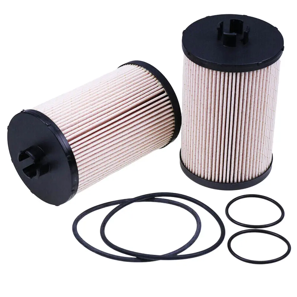 2 Pcs Fuel Filter P550824 1878042C91 International Engine Maxxforce 9 10 DT Truck Durastar 4300 4400 4400LP Workstar 7300 ...