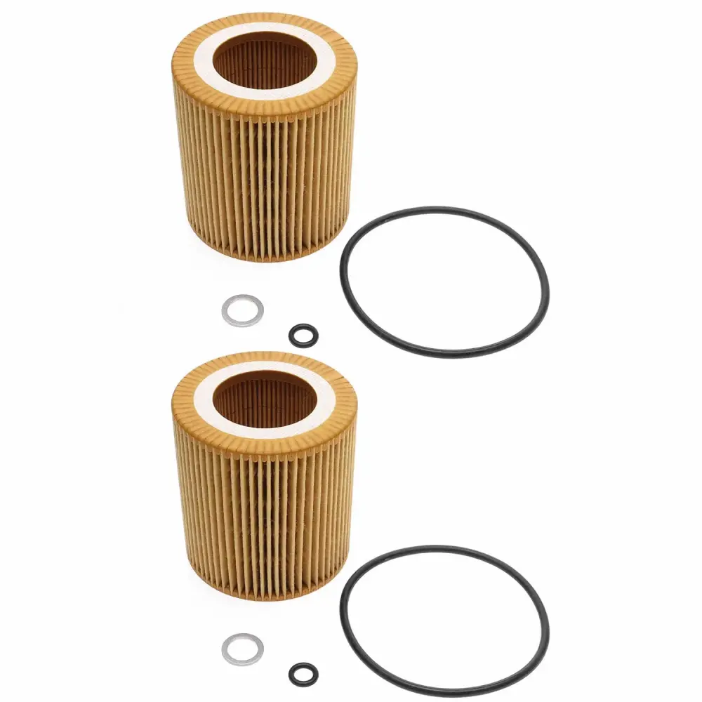2 Pieces Oil Filter 11 42 7 541 827 BMW 128i 135i 325i 328i 330i 335i 525i 528i 530i 535i 640i 740i X3 X5 X6 Z4