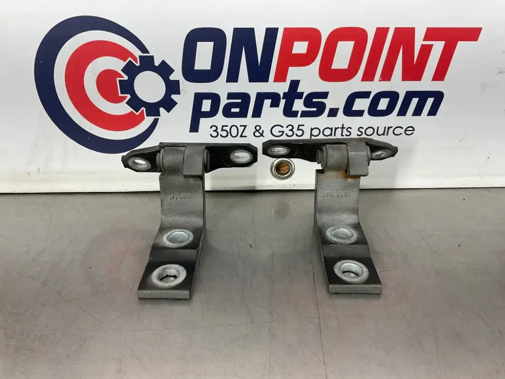 2008 Infiniti G37 Coupe Passenger Right Door Hinges OEM 21BAXDE