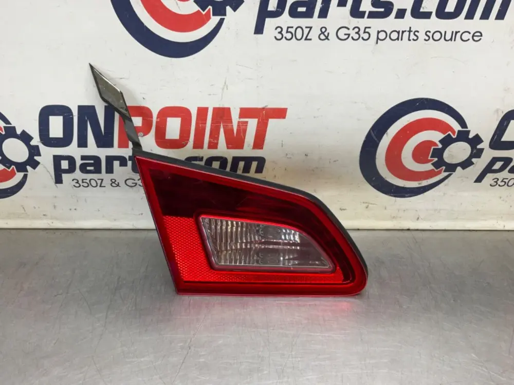 2009 Infiniti V36 G37 Driver Left Rear Reverse Light Trunk Attach OEM 12BAWFG
