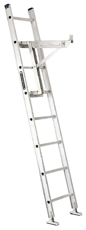 Louisville LP-2100-13 Ladder Jack, Long Body, Aircraft-grade, Gray