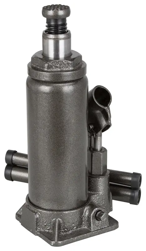 ProSource T010706 Hydraulic Bottle Jack, 6 ton, 8-1/2 to 16-1/4 Lift, Metal, Gray