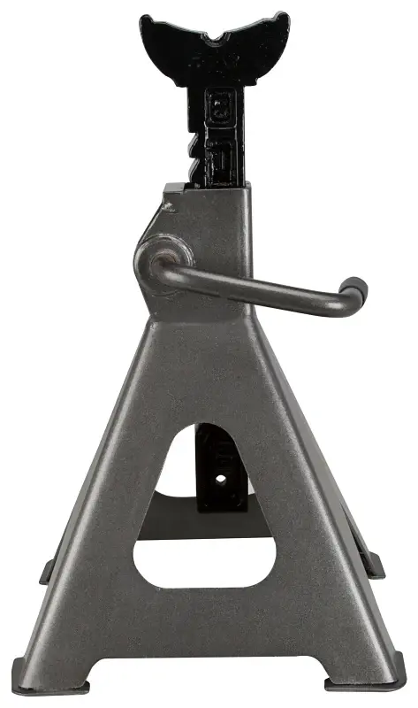 ProSource T210105 Jack Stand, 6 ton, 15-1/2 to 24-1/2 Lift, Chromed, Gray