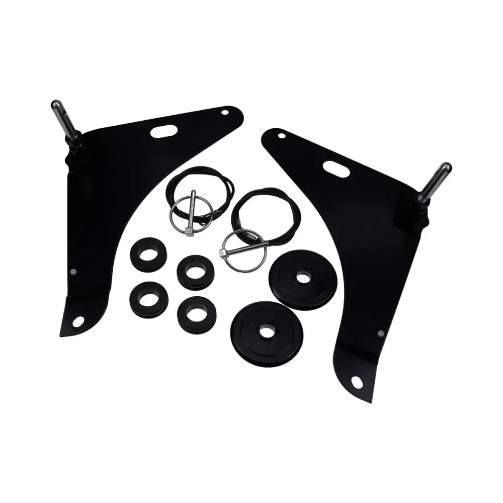 Hood Pin Kit Charcoal 82214260AC P5155755 Dodge Challenger