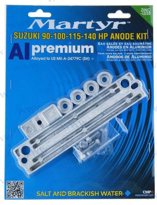 KIT ANODOS SUZUKI 90-140
