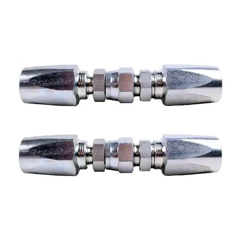 2 PCS Hydraulic Hose Field Repair Kit Parker 100R2-AT All Ages