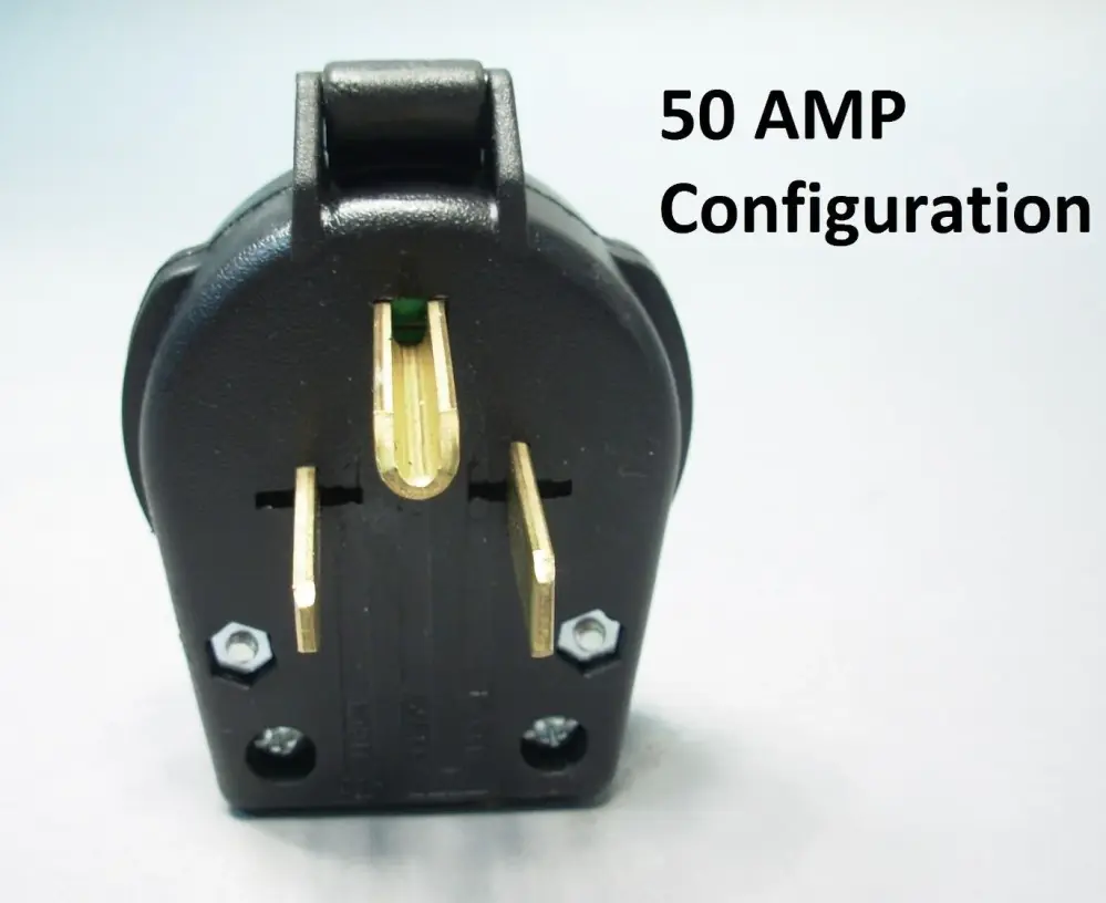 Parallel Plug and Receptacle, 50 Amp