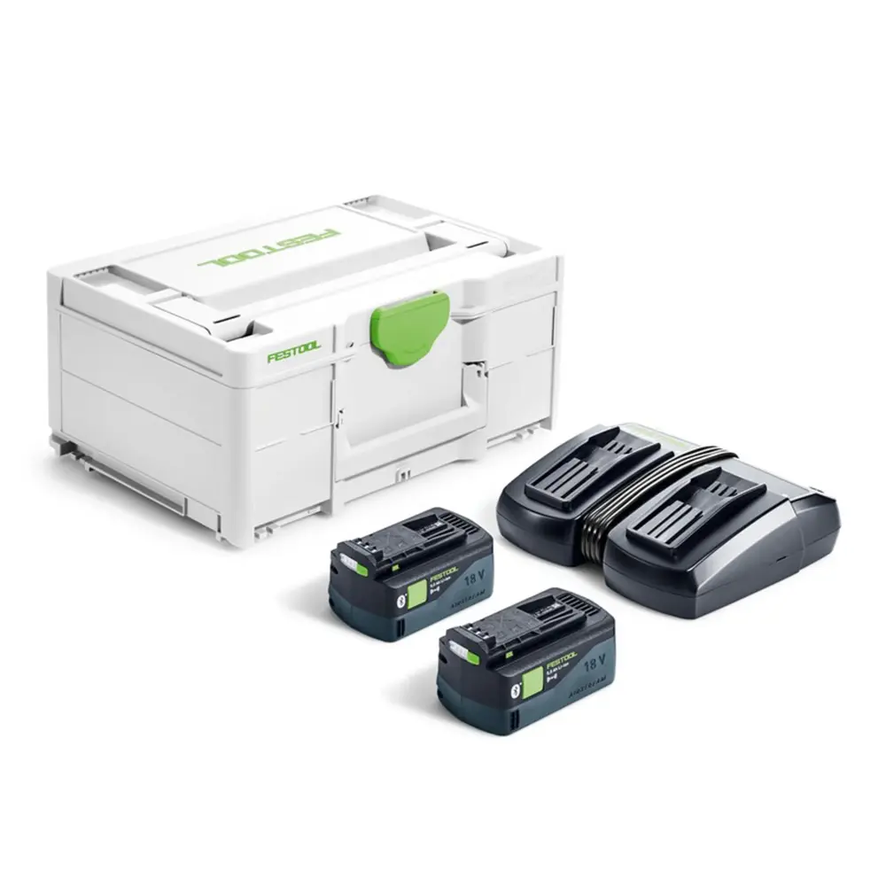 Festool Energy Place Battery & Charger SYS 18V 2x5,0/TCL 6 DUO