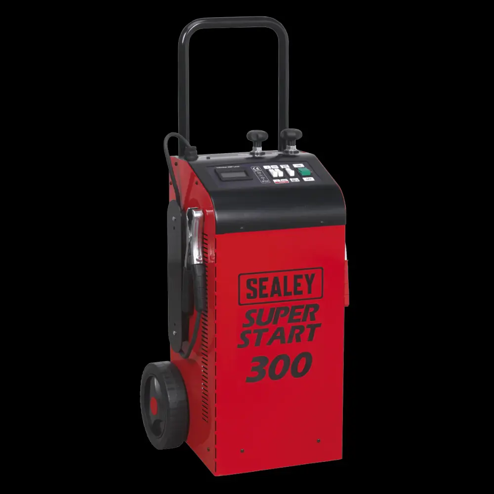 Lithium Ion Booster Sealey SUPERSTART300 Starter/Charger 300Amp 12/24V