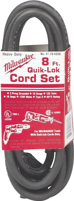 MILWAUKEE 8' 3-WIRE CHARGER