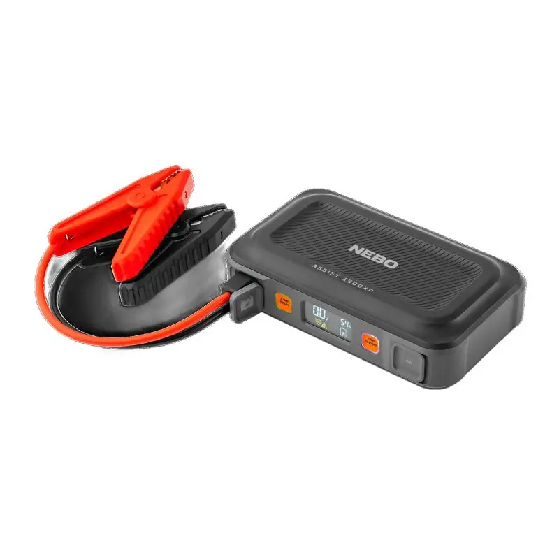 Nebo Assist 1500XP NEB-JMP-0003 Jump Starter, 12 V, 1500 , Lithium Polymer Battery Compatible Motorcycles