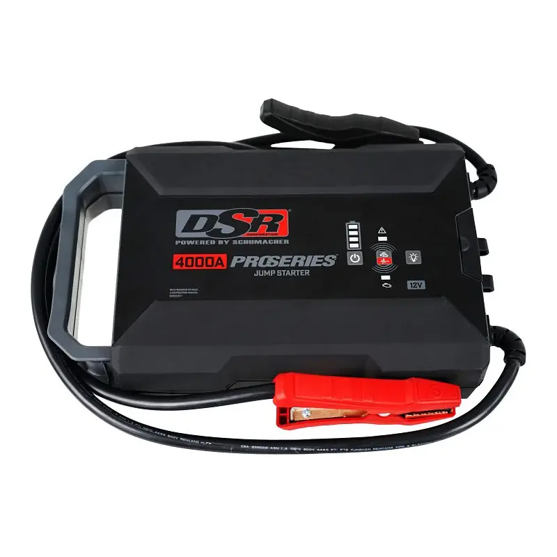 Schumacher DSR164 Handheld Jump Starter, 12 V, 4000 , Lithium-Ion Battery Dead Car Batteries