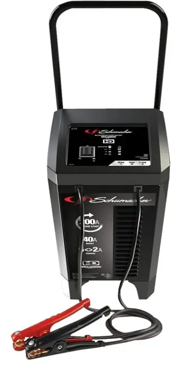 Schumacher SC1324 Battery Charger Engine Starter 12 V Output Agm Battery Home and Travel